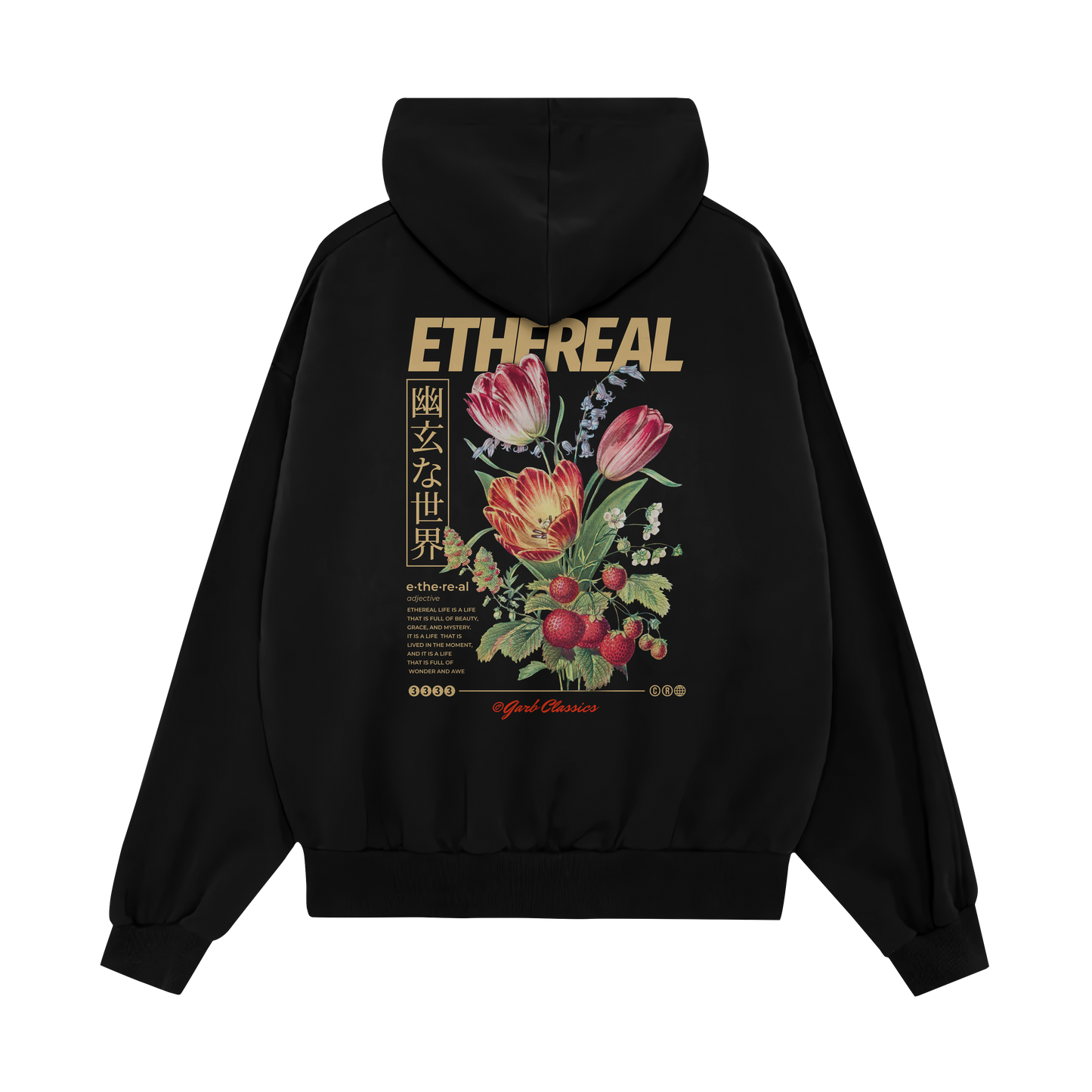 Ethereal Premium Fleece Hoodie
