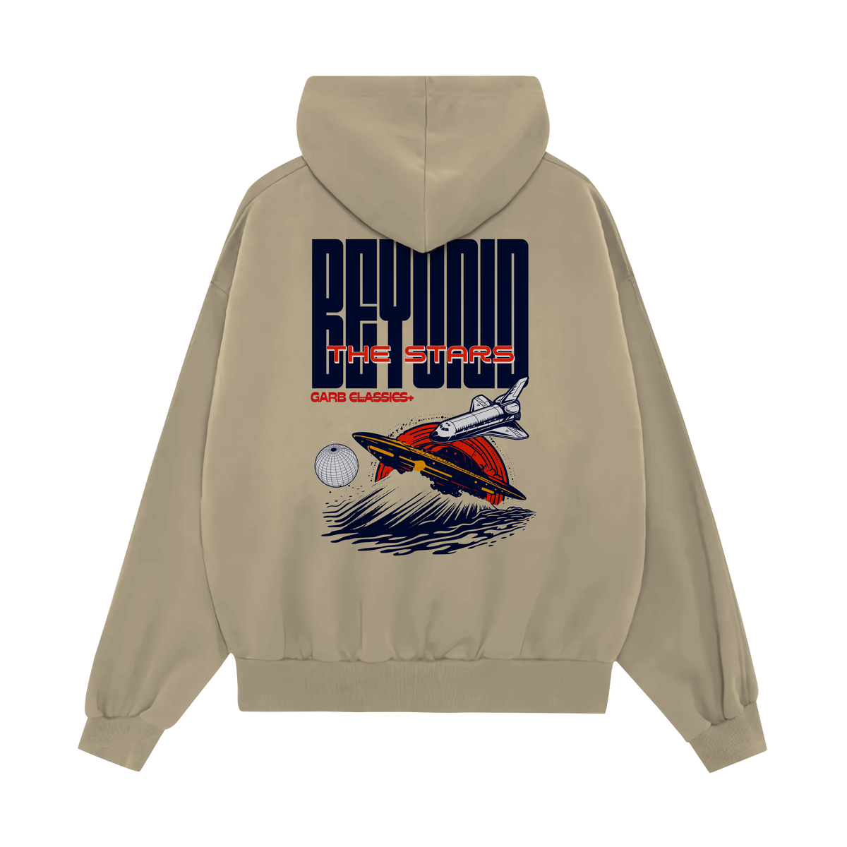 Beyond The Stars Premium Fleece Hoodie – Garb Classics