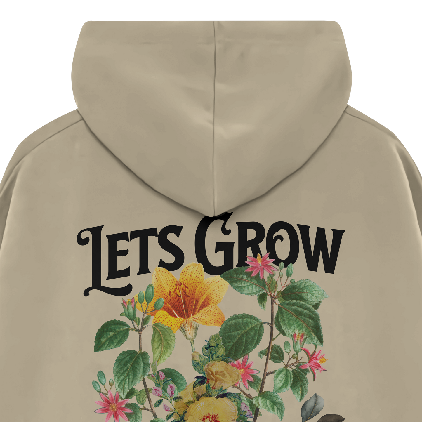 Let's Grow Together Premium Fleece Hoodie